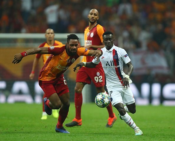 Idrissa Gueye (R) has been one of the best midfielders in Ligue 1 this season